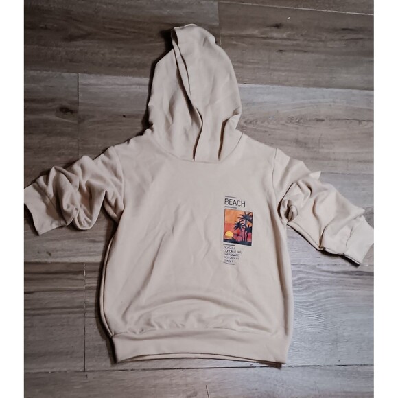 Tan beach Hoodie - Picture 1 of 3